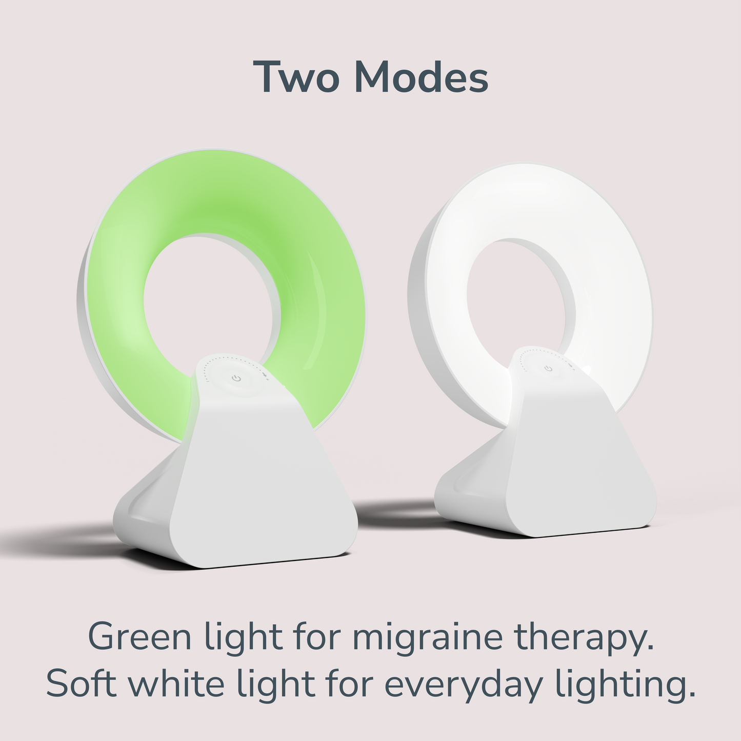 Green Light Therapy Lamp for Migraine Relief