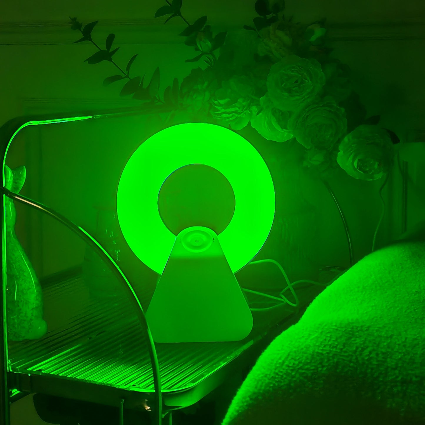 Green Light Therapy Lamp for Migraine Relief