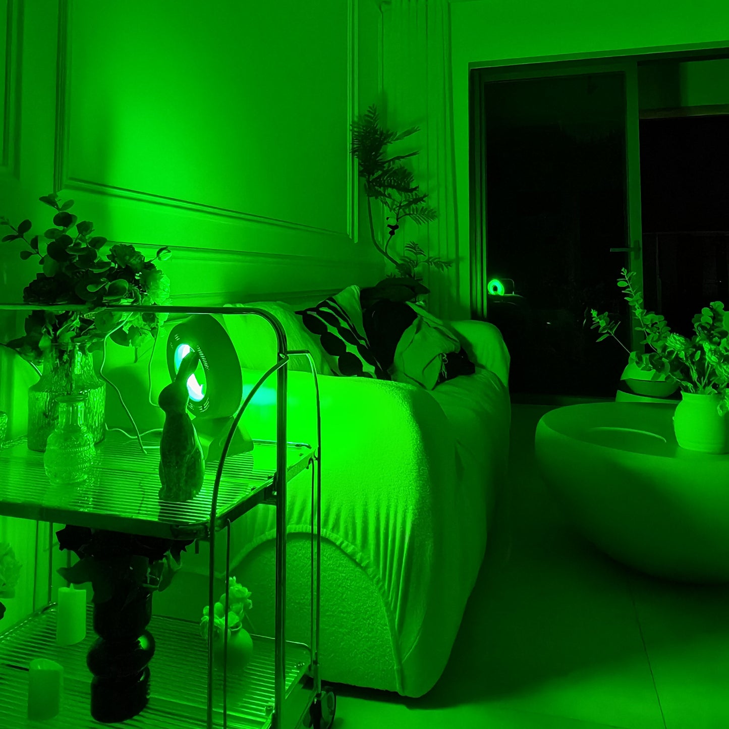 Green Light Therapy Lamp for Migraine Relief